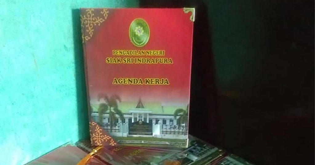 cetak agenda