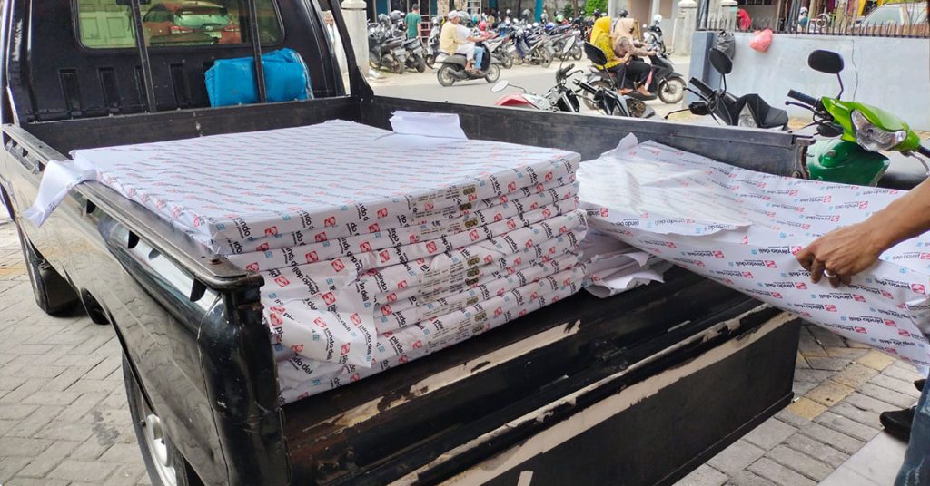 cara menghitung berat kertas