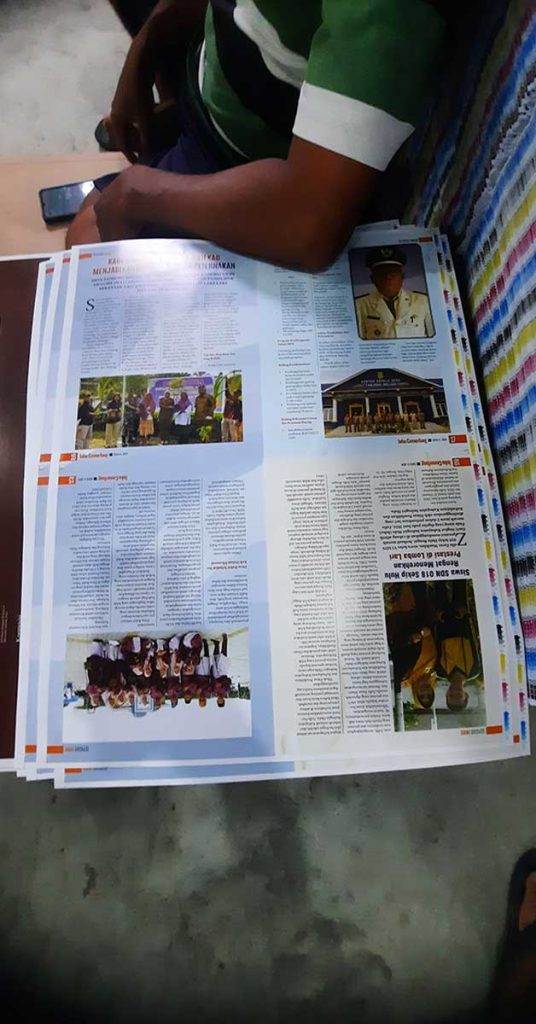 Ongkos Cetak Oliver 58