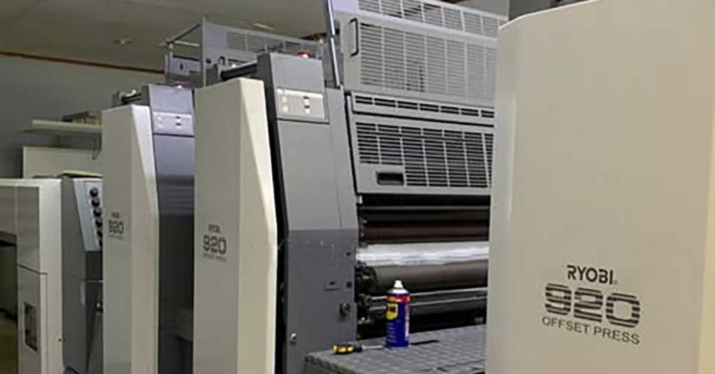 Ongkos Cetak Ryobi 920