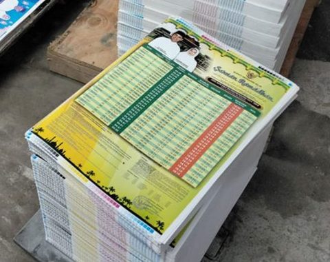 jasa cetak imsakiyah Ramadhan profesional untuk masjid dan instansi