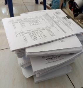 Pecetakan Soal Ujian Sekolah