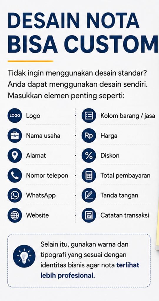 Cetak Nota 1