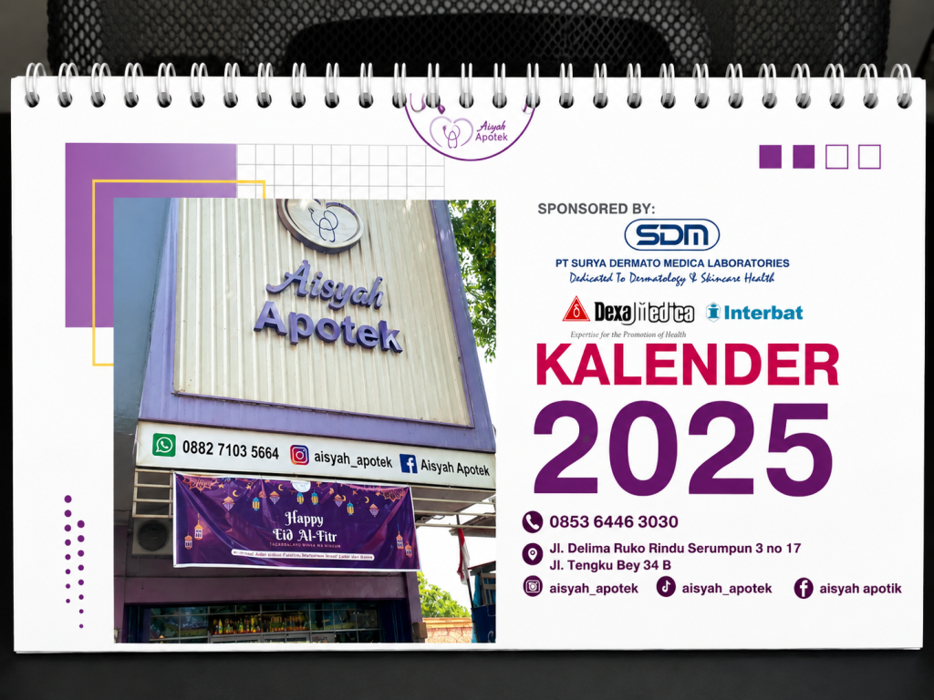 Desain kalender promosi bisnis modern